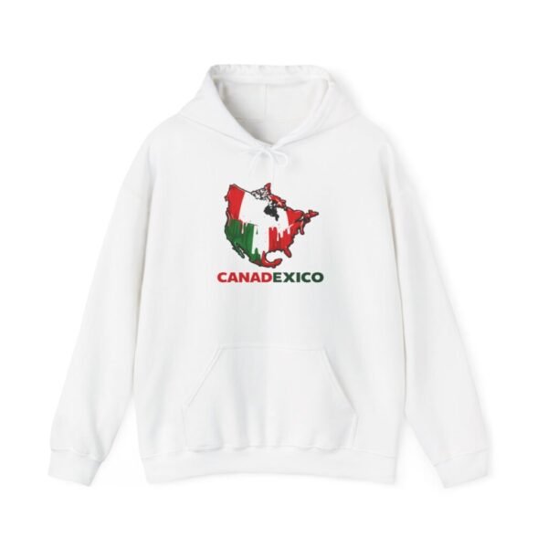 Canada-Mexico Map Hoodie – Canadexico Flag Design