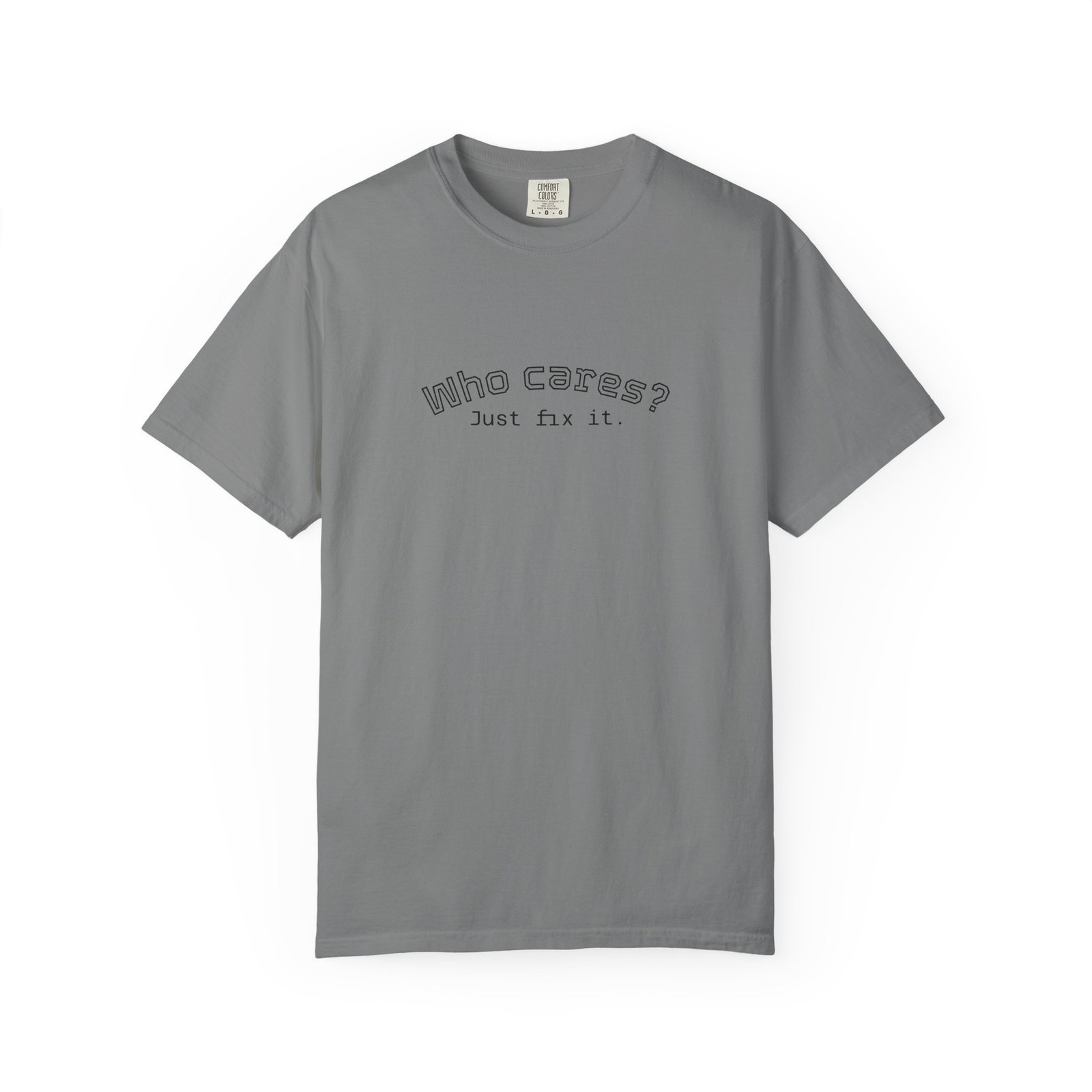 Canada-Mexico Drip Map T-Shirt — Canadexico Graphic Tee (Who Cares? Just Fix It) - Image 13