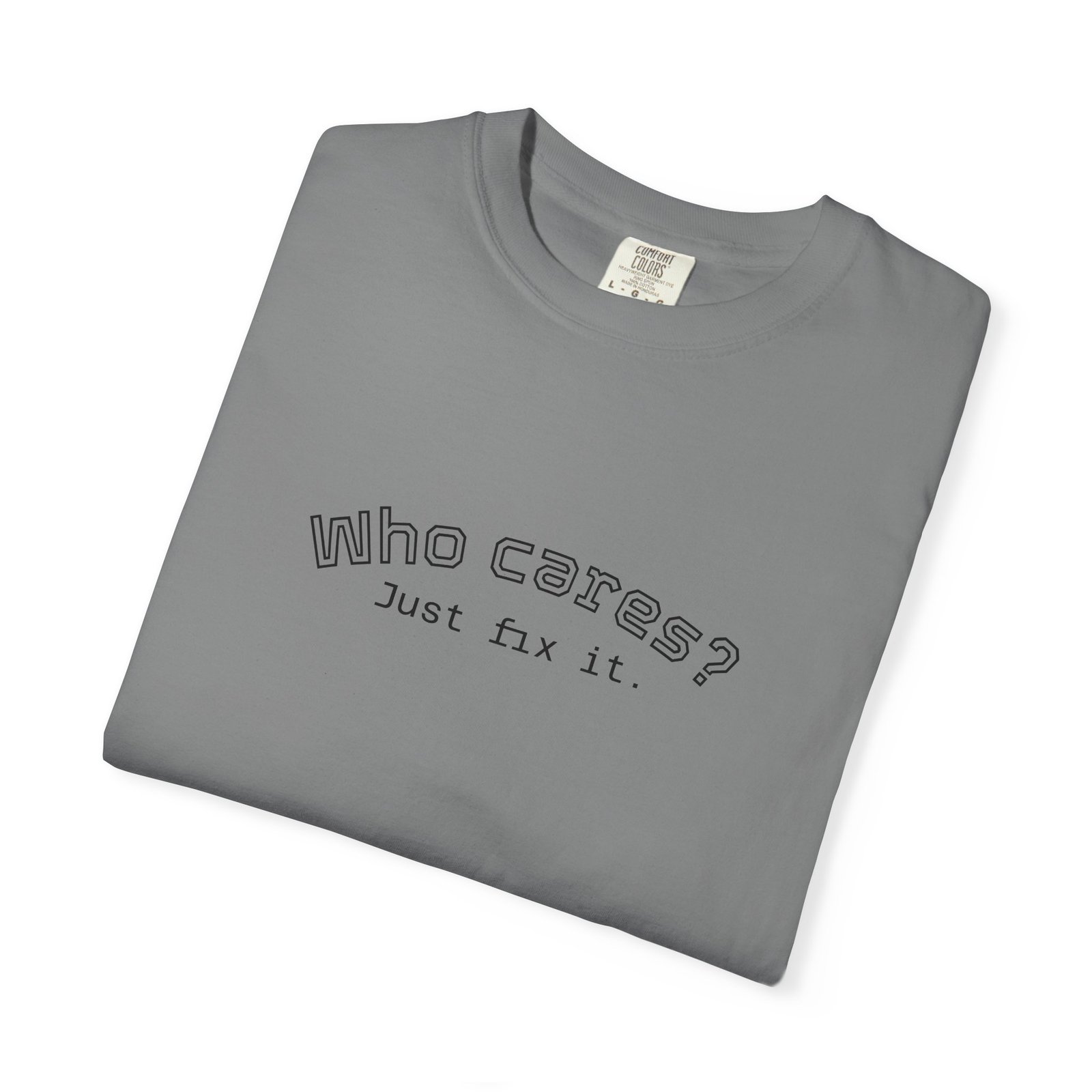 Canada-Mexico Drip Map T-Shirt — Canadexico Graphic Tee (Who Cares? Just Fix It) - Image 15