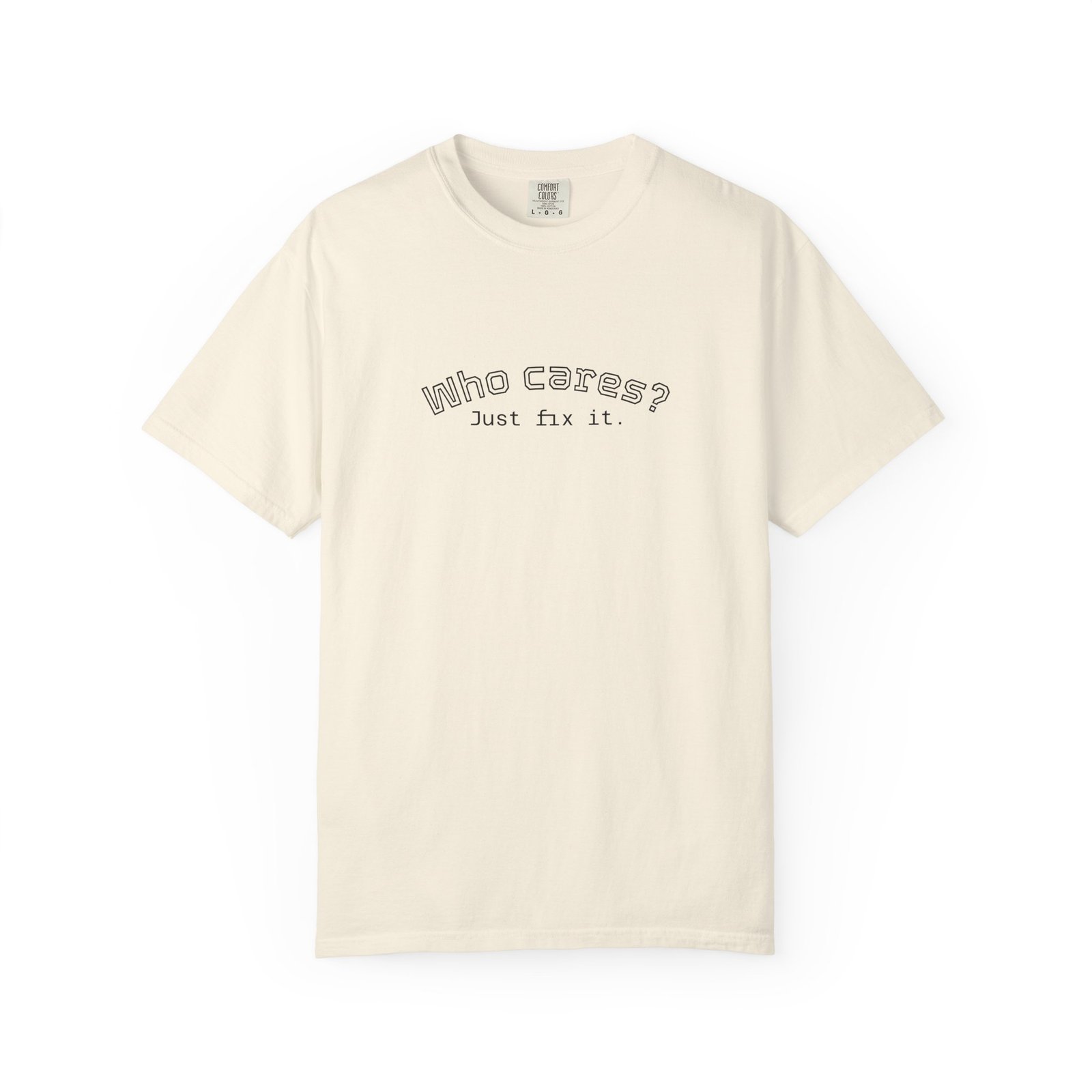 Canada-Mexico Drip Map T-Shirt — Canadexico Graphic Tee (Who Cares? Just Fix It) - Image 5