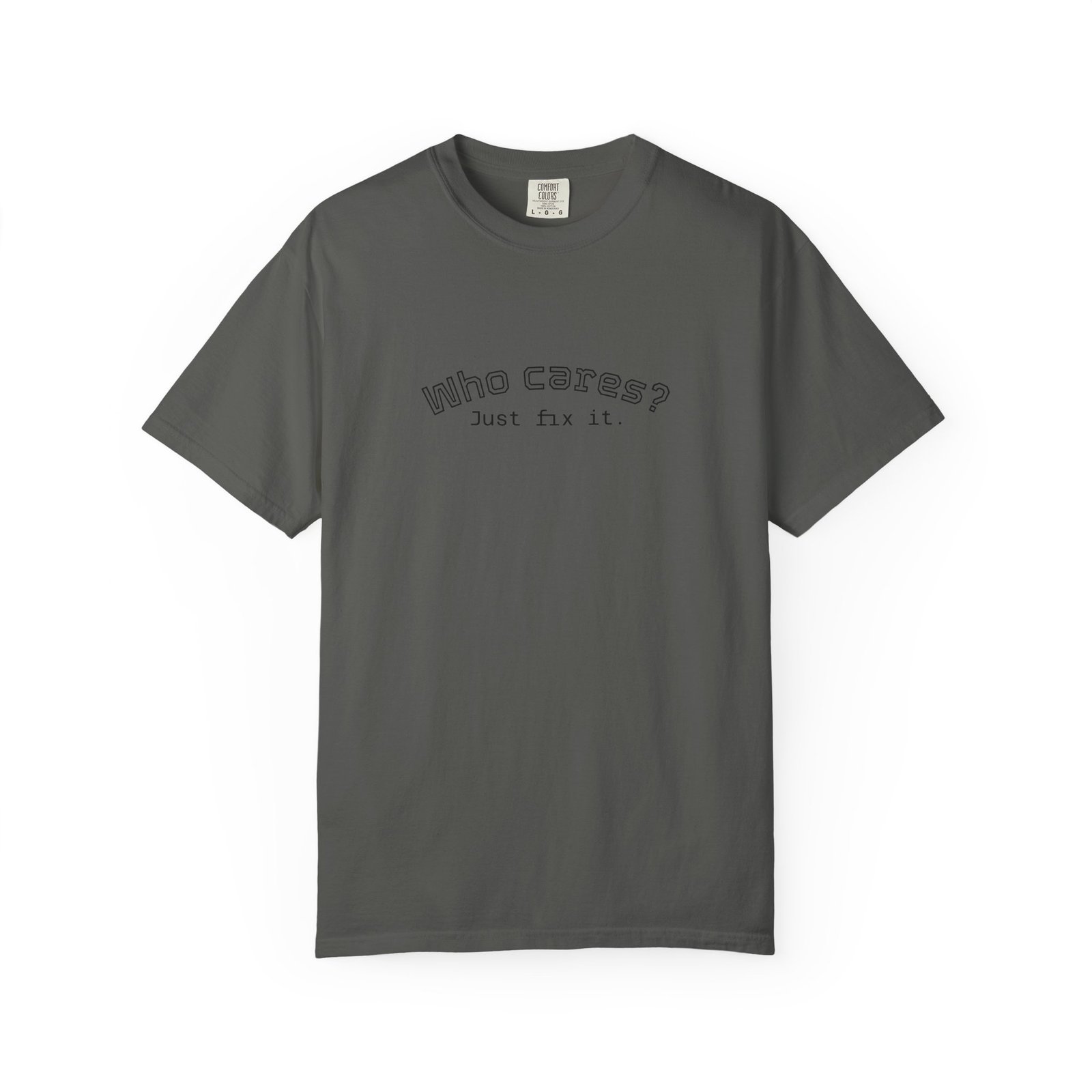 Canada-Mexico Drip Map T-Shirt — Canadexico Graphic Tee (Who Cares? Just Fix It) - Image 9
